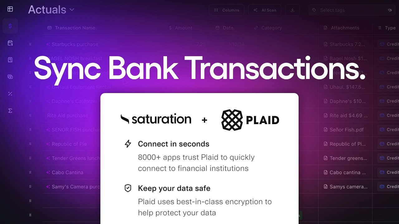 Connect Your Bank with Plaid